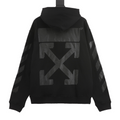 Tape Stripe Zip Hoodie